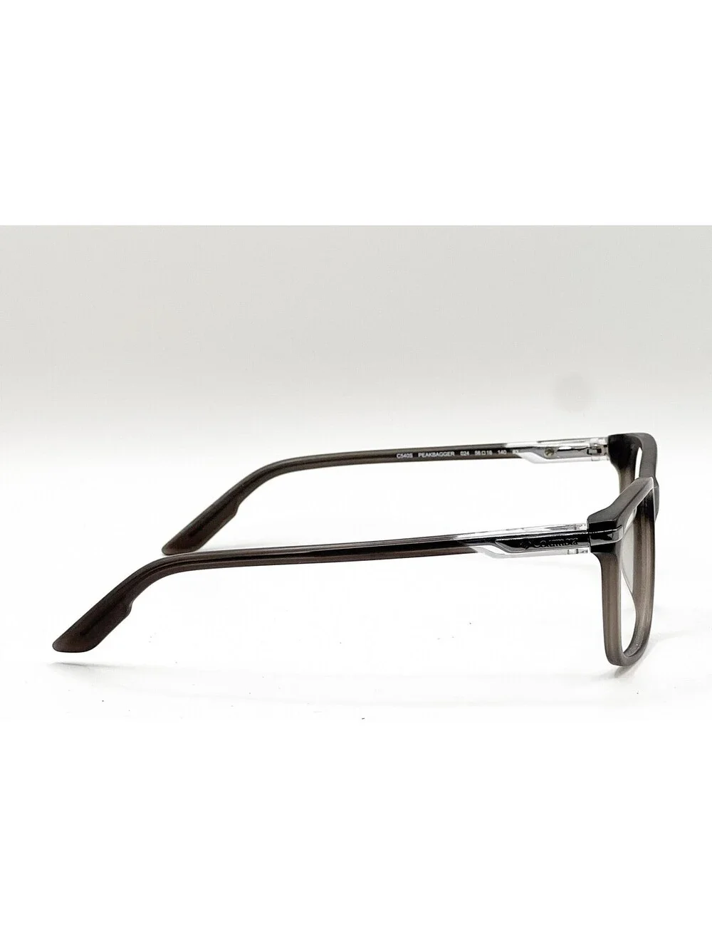 Columbia C540S Peakbagger 024 Gray Square Authentic Eyeglass Frames 56-16